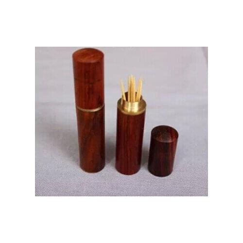 Creative wooden toothpick box Home Creative portable Toothpick Holder
