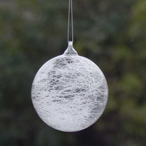 Christmas decoration glass ball handicraft pendant