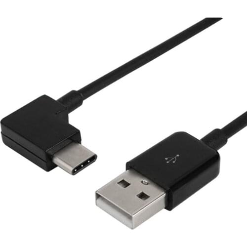 USB Typ C 100cm 1m 2m 3m kurze Kabel 90 Grad Right angle USB Typ-C 3,1 Stecker Draht USB C Kabel für MacBook / Xiaomi 4C