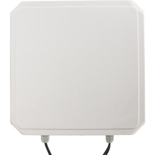 R784 UHF RFID Reader 6m Long Range RJ45 USB RS232/RS485/Wiegand Output Outdoor IP67 9dbi Antenna Integrated UHF Reader