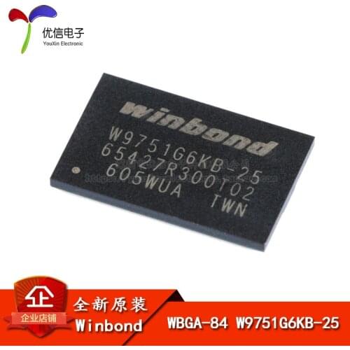 5piece W9751G6KB-25 WBGA-84 512Mbit RAM