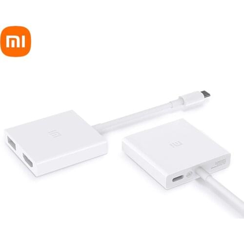 Xiaomi Computer Peripherals Adapter USB-C Hub Typ-C to USB 3.0/HDMI-compatible Multi-functional Converter Hub Docking Station