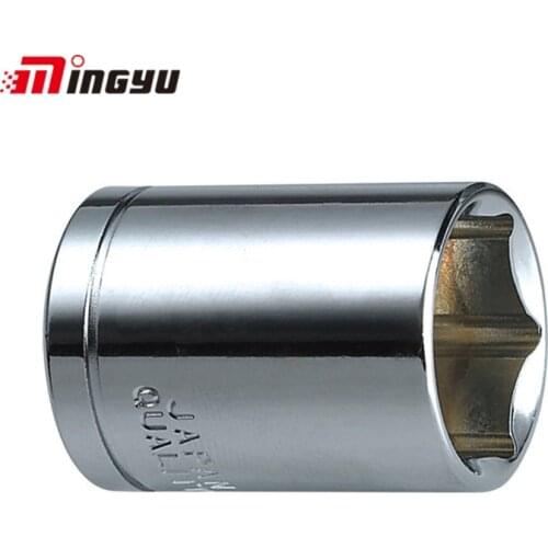 1pc 1/2" Drive Inch Hex 5/16-1-1/4 Socket Tool Hexagon Nut Removal Sleeves For Ratchet Spanner Inch Wrench Head