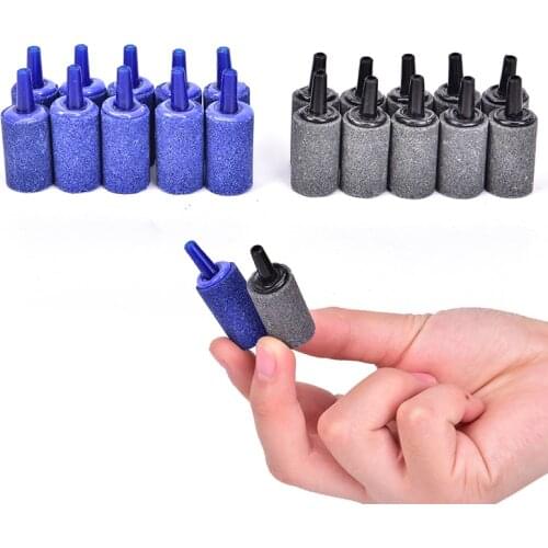 10 PCS Air Bubble Stones Aquarium Fish Tank Oxygen Diffusers Mineral Accessories