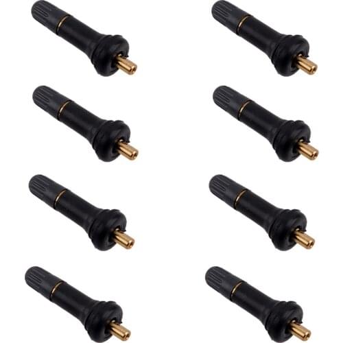 2 Sets TPMS Tyre Pressure Sensor Valve Stem Car Rubber Fit for Ford Cadillac Chevy GMC Buick Hummer Hyundai Pontiac Saab Saturn