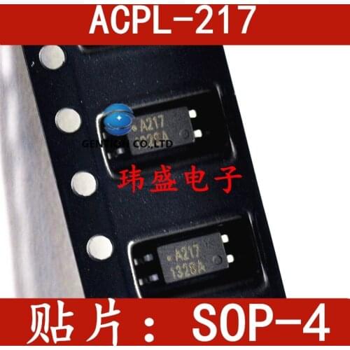 20PCS The ACPL-217 A217 SOP4 HCPL-217 photo transistor light coupling in stock 100% new and original