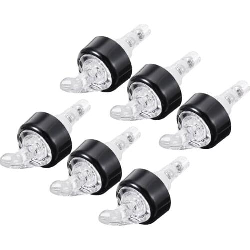 6PC 30ml Liquor Bottles Dispensers Spirit Nips Measure Wine Pourers Barware Convenient Economical And Durable Bar Tools