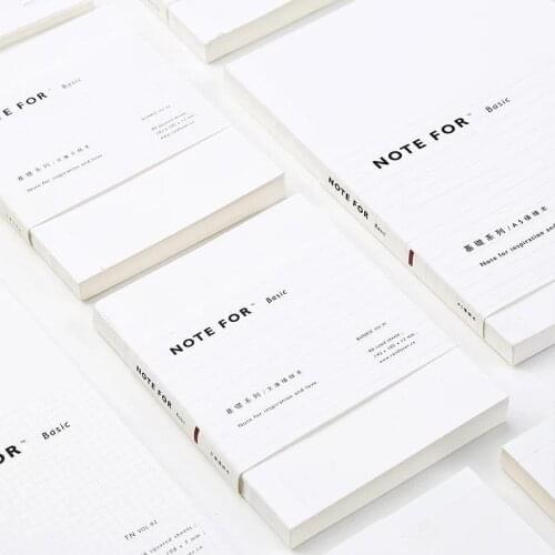 Basic Hand Ledger Diary A5A6 Square Blank Notepad Inner Core Notebook Stationery Notebook