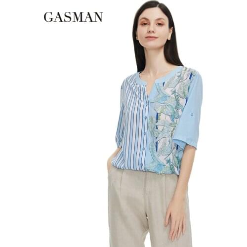 Женские футболки с коротким рукавом GASMAN China At AliExpress