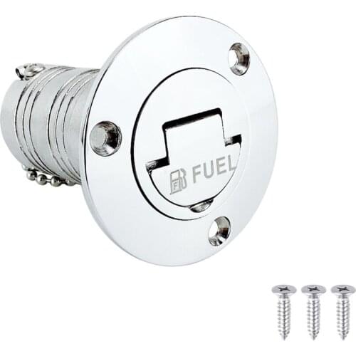 Gas Fill Keyless Cap for Hose Deck Fill FUEL Character Style