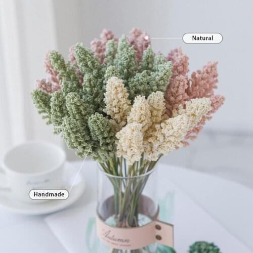 1 Bouquet Fake Lavender Non-fading Fresh-keeping Faux Silk Flower Household Artificial Flowers for Home