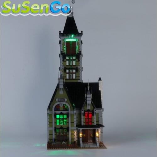 SuSenGo LED Light kit For 10273 Creator Haunted House , (Model Not Included)