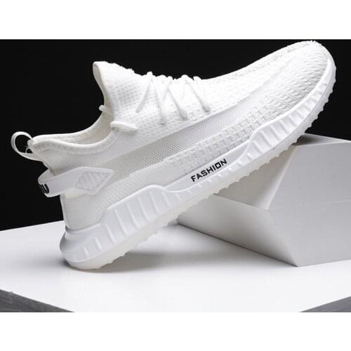 Spring&Autumn Fashion Street Dance Mesh Shoes Hiking Thick Bottom Men Running Shoes Loafers Slip On Flats Shoes Male Footwear