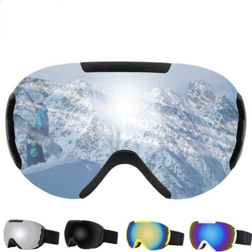 Ski Goggles Double Anti-fog Large Field of View Spherical Ski Goggles Mountaineering Goggles Ski Equipment
