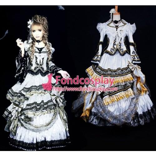 Versailles Hizaki Visual J Rock Outfit Dress Cosplay Costume Custom-made[G730]