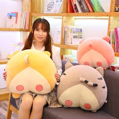 New Shiba Inu Totoro Plush Toy Pillow Cute Cartoon Animal Dog Sofa Cushion Girl Gift Home Decoration