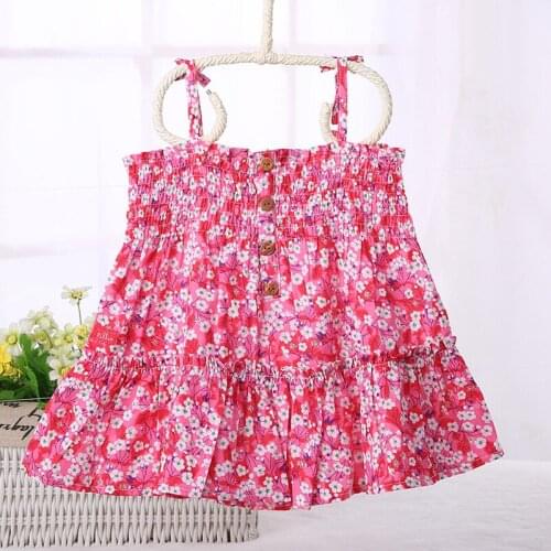 Baby clothes baby girls dress children kids dresses for girls baby dresses summer children clothing baby red flowers brace dress