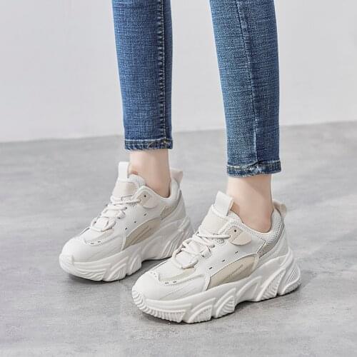 Autumn and winter versatile cotton shoes Plush sports casual autumn womens sport shoes