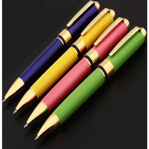 Luxury quality 250 All Color Business office Medium Nib Ballpoint Pen New School Stationery Supplies