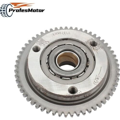 Starter clutch body 20 needles plus disc teeth For Zongshen Loncin LC Lifan LFCG200-250 air-cooled water-cooled engine