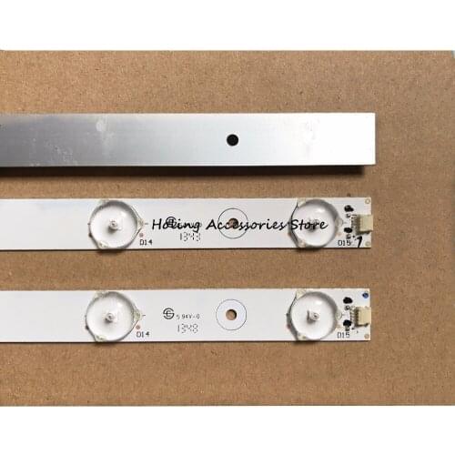 Led backlight For 32inch HKC H32PA3100 strip MBL-32038D310HK2-V1-66MM-B 630mm 4Pins same as photo