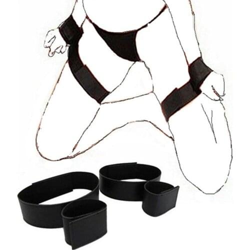 Adult Slave BDSM Bondage Nylon Hand Handcuff Sex Toys For Woman Couples Fetish Cuffs Thigh Restraint Strap Sexy Sex Products