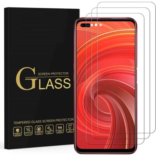 Tempered Glass For OPPO Realme X50t 5G 6 Pro Glass 9H 2.5D Protective Film Explosion-proof Clear Screen Protector Phone Cover