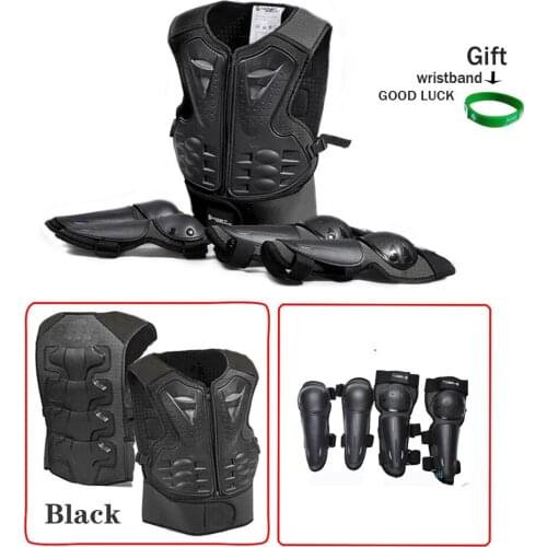 With Gift For 4-16 years Children youths Full Body protect armor Vest Skating suits Chest Spine Knee Elbow care armor