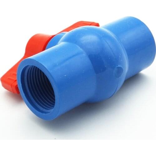 1/2" BSP Female Thread PVC Ball Valve Adapter Water Connector For Garden Irrigation System