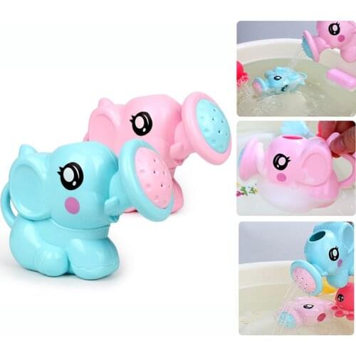 1pcs Baby Bath Shower Swimming Toys Elephant Shape Water Spray for Baby Gift Baby Children Shower Pool Toys