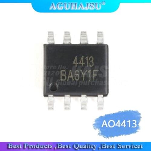 10pcs/lot AON4413 AO4413 4413 Sop-8 Chipset