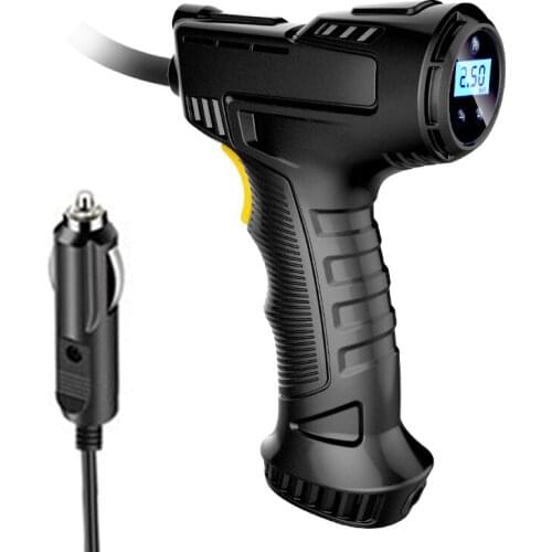 120W Handheld Air Compressor Wireless Wired Inflatable Pump Portable Air Pump Tire Inflator Digital for Car Bicycle Balls