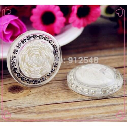 141123160,1pcs coat buttons rhinestone buttons Clothing accessories Jewelry Accessories Pearl Button