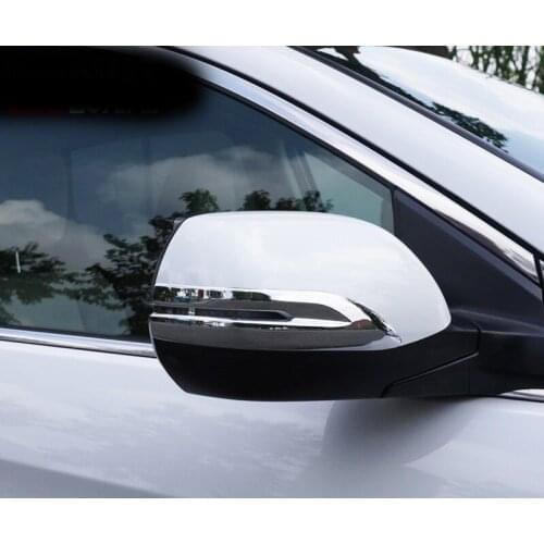2pcs For HONDA CRV 2012-2016 2017 Rearview mirror Decorative strip frame