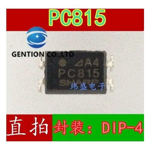 20PCS PC815 DIP-4 light coupling chip IC integration block LTV815 EL815 photoelectric coupler in stock 100% new and original