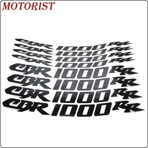 8 X CUSTOM INNER RIM DECALS WHEEL Reflective STICKERS STRIPES FIT HONDA CBR 1000 RR CBR1000RR