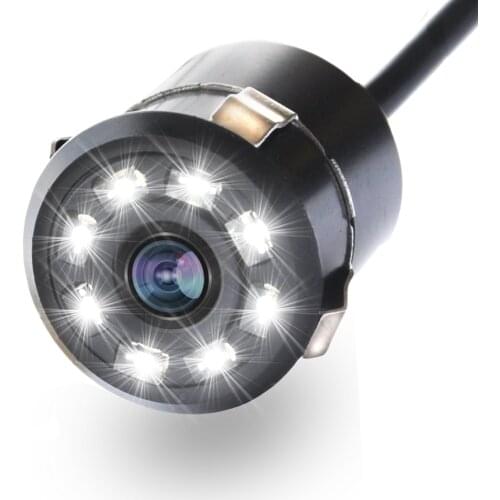 Car Reversing Camera LED 170 Degree WaterProof Night Rear View Camera For Parking Camera 12V