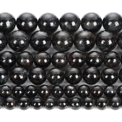Black Charoite Dragon Natural Stone Beads Round Loose Beads For Jewelry Making DIY Bracelets Necklace Accessories 6/8/10MM