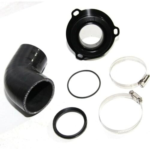 Turbo Black Muffler Delete Pipe Kit Fit for Audi 06-13 S3 2.0 TFSI 8P EA113 w/K04