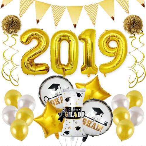 Creative 1pcs 40 Inch Aluminum Foil Rose Gold Number Digital Balloon Birthday Party Decoration