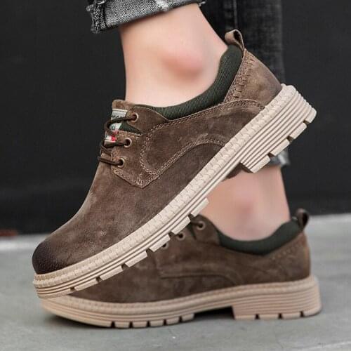 Sneaker man leather black flat office shose men boots lather vintage mens 2020 sneakers ankle brown Casual sole causal shoes