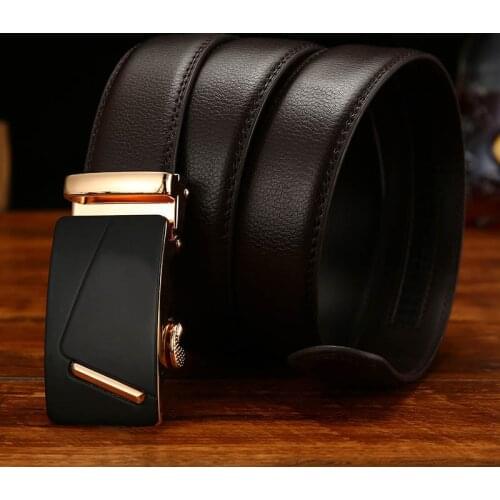 Aoluolan Designer Belts Men Luxury Brand Male Strap High Quality Business Affairs Casual Fashion Men Belt