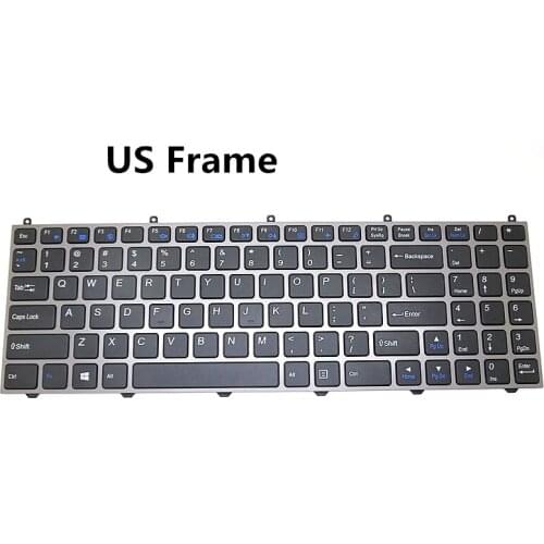 Laptop/Notebook US EU Keyboard for Gigabyte Q2556 Q2556N Q2546N Q2546 P15F V2 V3 V5