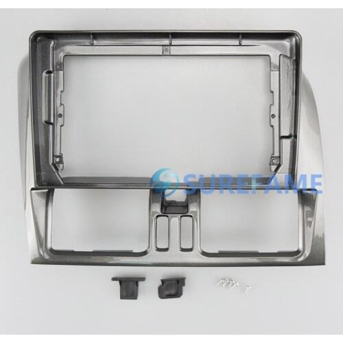 9 inch Car Fascia Radio Panel for 2008-2013 VOLVO XC60 (Left Wheel) Dash Kit Install Facia Console Bezel Plate 9inch Adapter