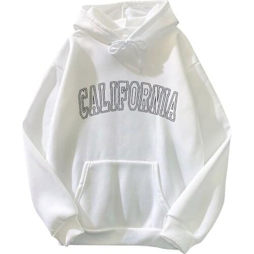 Letter Printed Streetwear Women Hoodies Long-sleeved Pullovers Casual Hooded Sweatshirts Women Hip Hop Hoodie Sudaderas