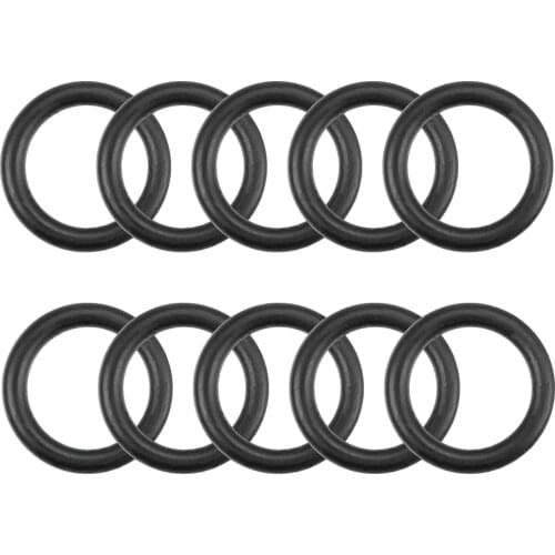 Uxcell O-Rings Nitrile Rubber 11.2mm x 16mm x 2.4mm Round Seal Gasket 10Pcs