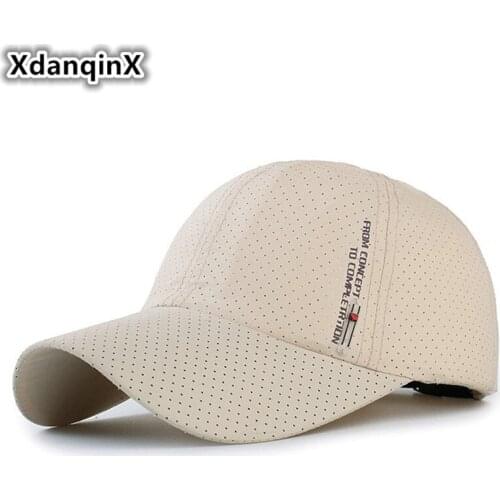 XdanqinX Unisex Womens Caps 2019 New Style Cotton Baseball Cap Adjustable Size Snapback Bone Fashion Couple Brand Cap For Men