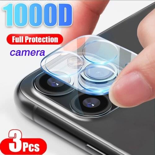 3PCS Camera Protection Tempered Glass For iPhone 12 11 Pro Max X XR XS MAX Screen Protector For iPhone 7 6 Plus Camera Lens Film