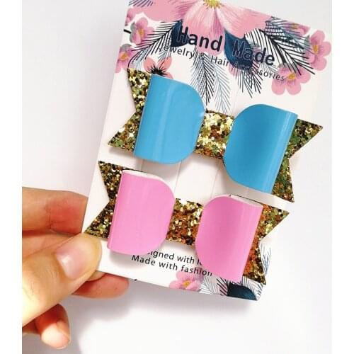 1PCS Cute Baby Sequins Girls Accessories Glitter Felt Hair Clips заколки Bargains Baby Kids Pince Cheveux Украшения для волос