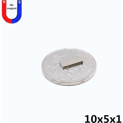 500pcs 10 x 5 x 1 mm Rare Earth N35 For Craft Models Small Round 10*5*1 Fridge Magnets Super Strong Neodynium Magnet